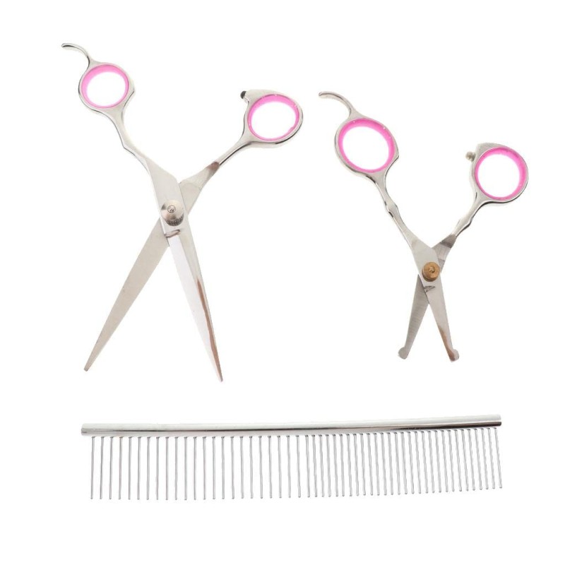 Straight Curved Grooming Scissors