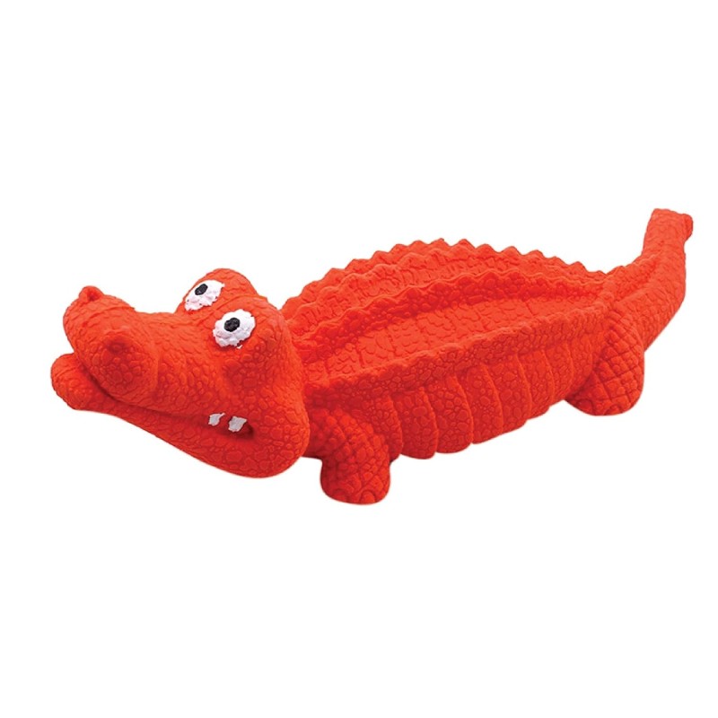 Natural Rubber Crocodile Chew Toys