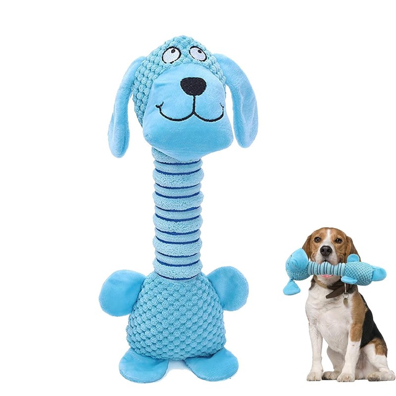 Interactive Long Neck Dog Squeaky Toys