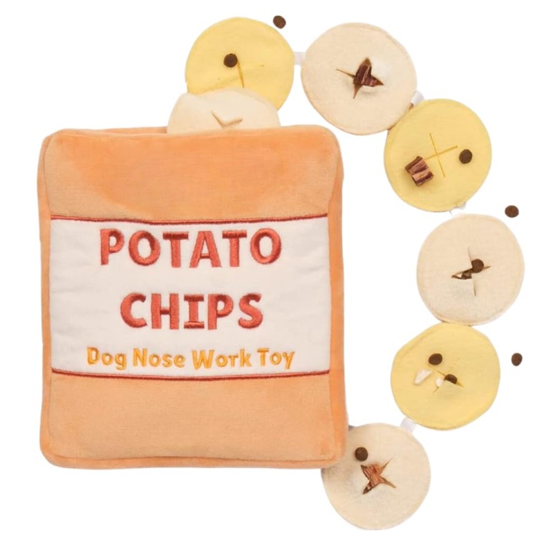 Potato Chips Snuffle Dog Toy